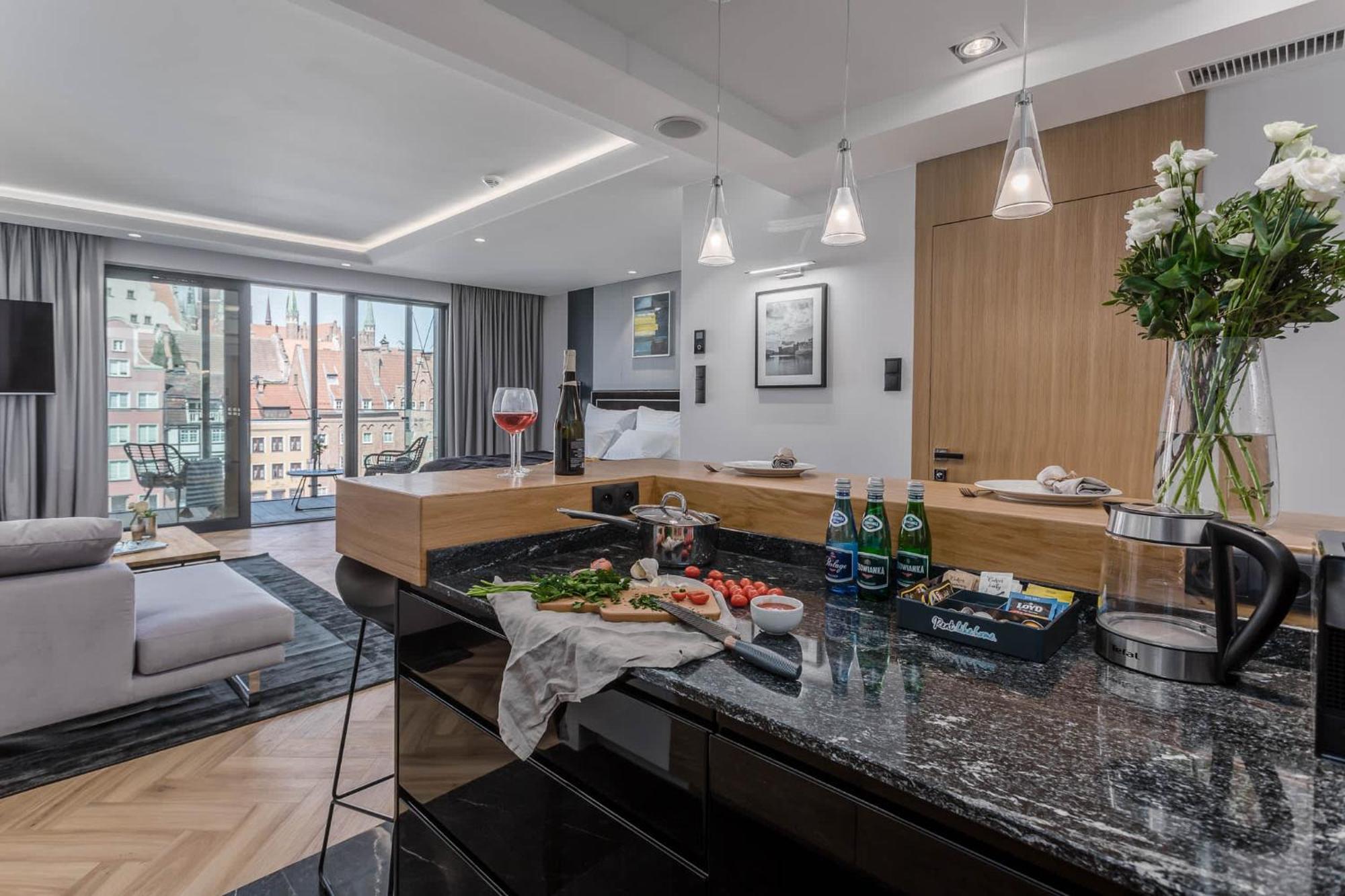 Deo Na Wyspie Spichrzów Hotel apartamentowy Gdańsk